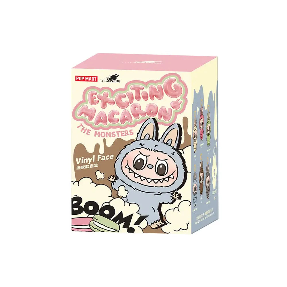 POP MART - Labubu The Monsters - Exciting Macaron Series - Vinyl Plush (Single Blind Box)
