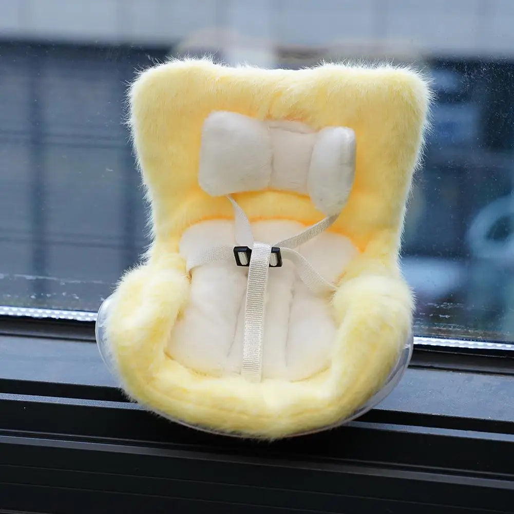 Mini Fluffy Car Safety Seat – Labubu Collection