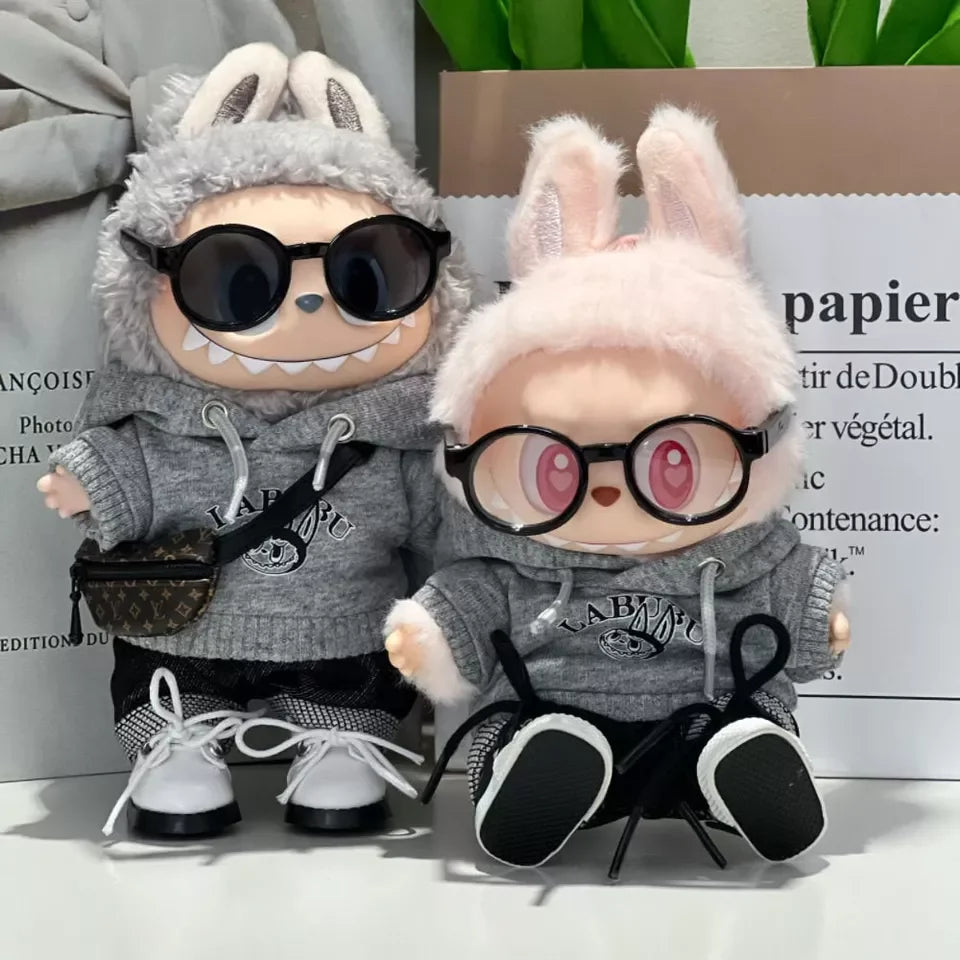 Grey Clothing Set – Labubu Collection