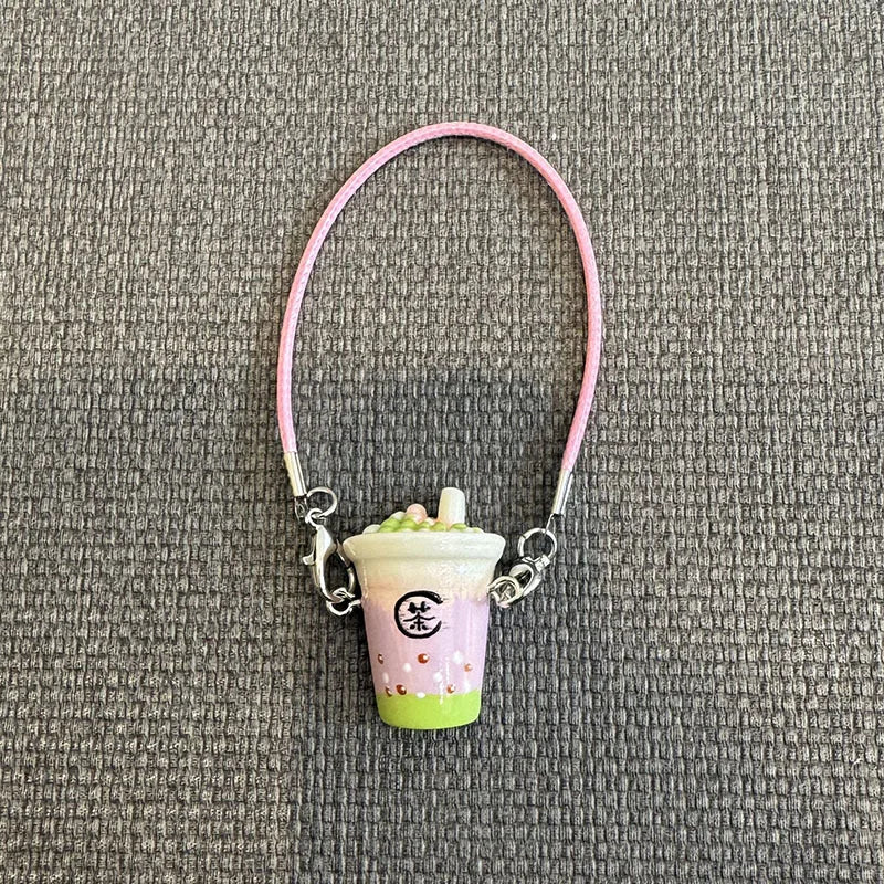 Mini Milk Tea Charm - Labubu Collection