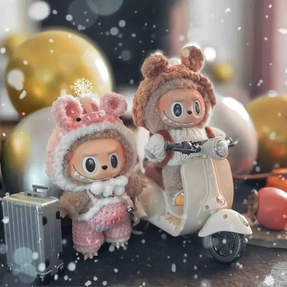 Electric Motorcycle Toy for Labubu