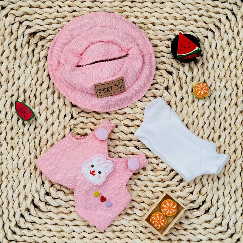 Animal Overalls Fashion Set – Labubu Collection