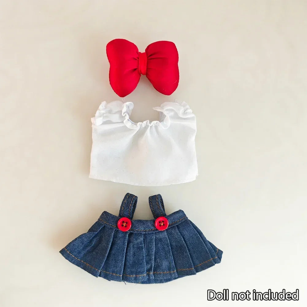 Kpop-Inspired Denim Dress – Labubu Collection