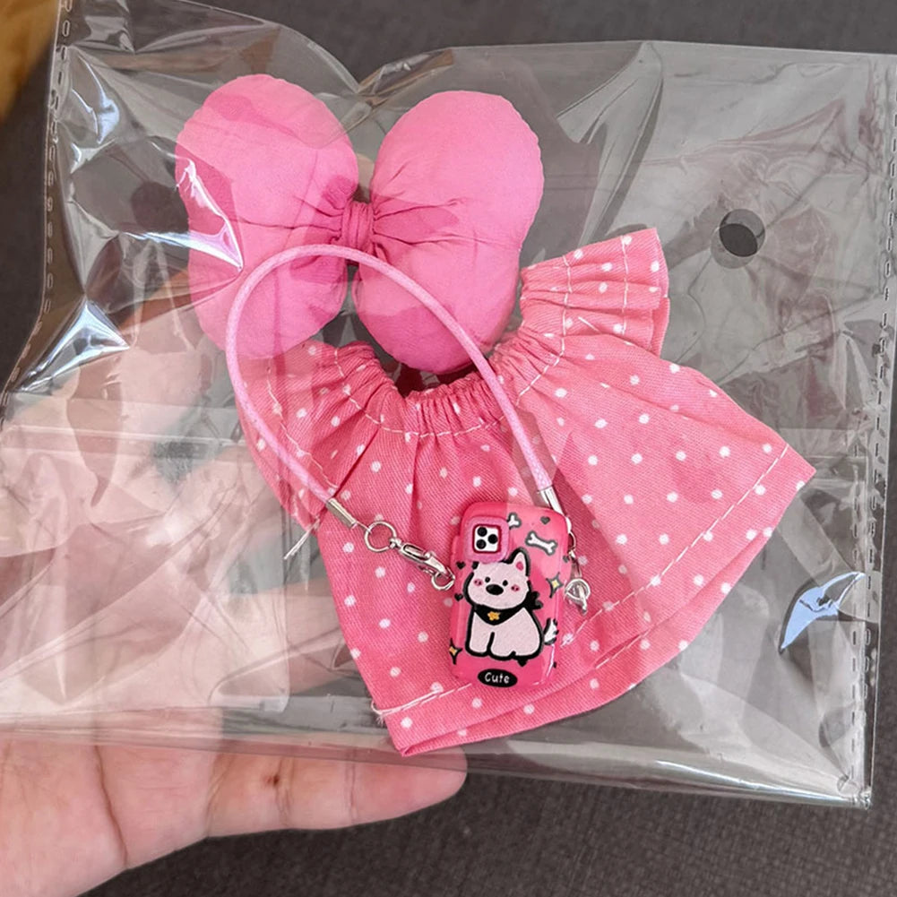 Kpop-Inspired Big Bow Outfit – Labubu Collection