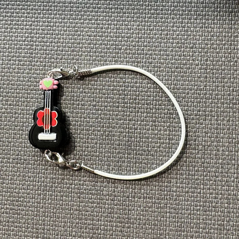 Mini Guitar Charm - Labubu Collection