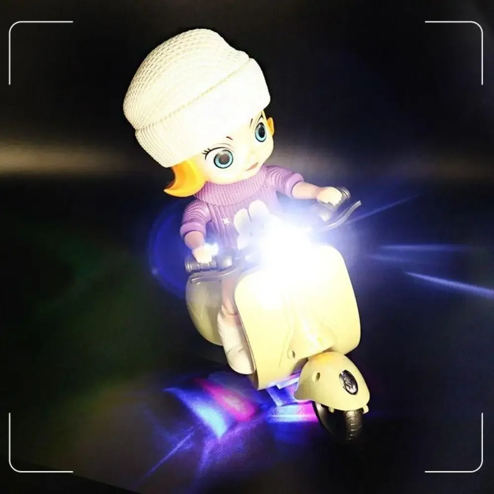 Electric Motorcycle Toy for Labubu