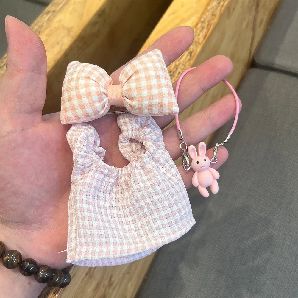 Kpop-Inspired Big Bow Outfit – Labubu Collection