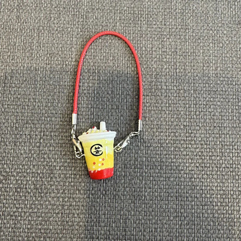 Mini Milk Tea Charm - Labubu Collection