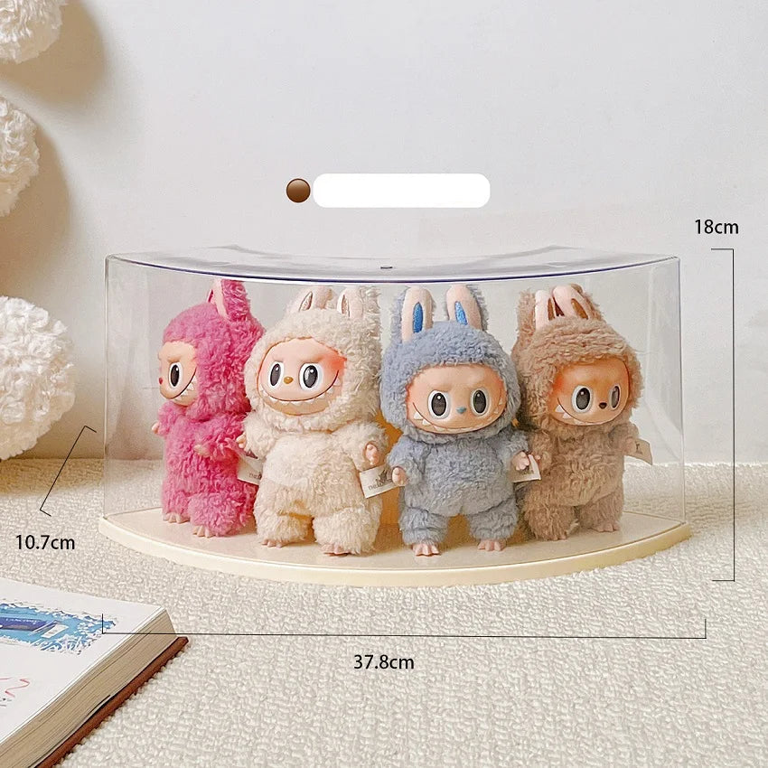 Stackable Clear Display Box - Labubu Collection