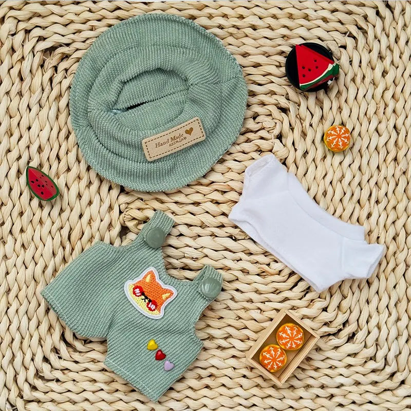Animal Overalls Fashion Set – Labubu Collection