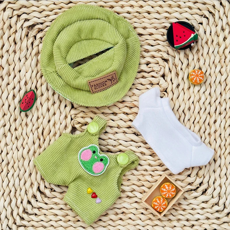 Animal Overalls Fashion Set – Labubu Collection
