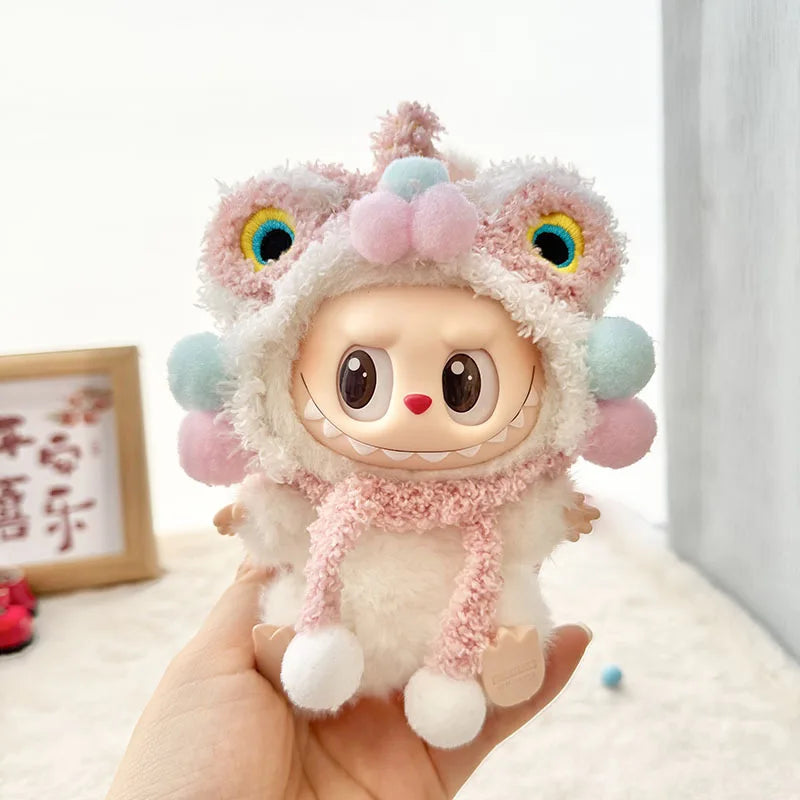 Red Festival Lion Dance Outfit – Labubu Collection