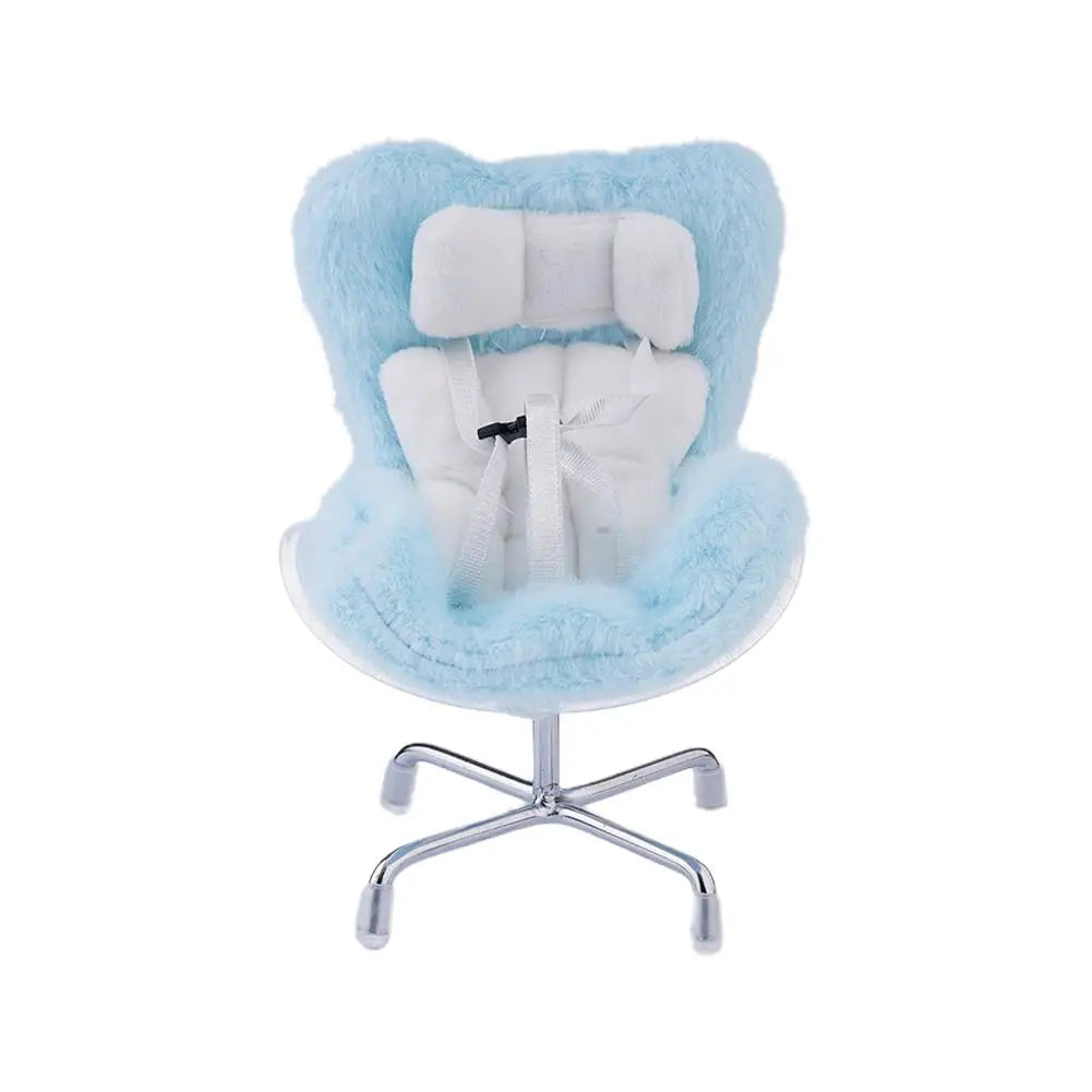 Mini Fluffy Car Safety Seat – Labubu Collection