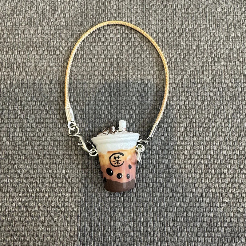 Mini Milk Tea Charm - Labubu Collection