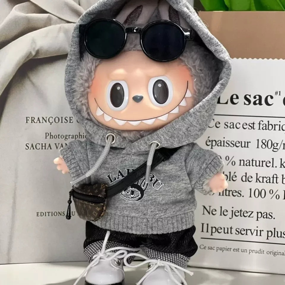 Grey Clothing Set – Labubu Collection