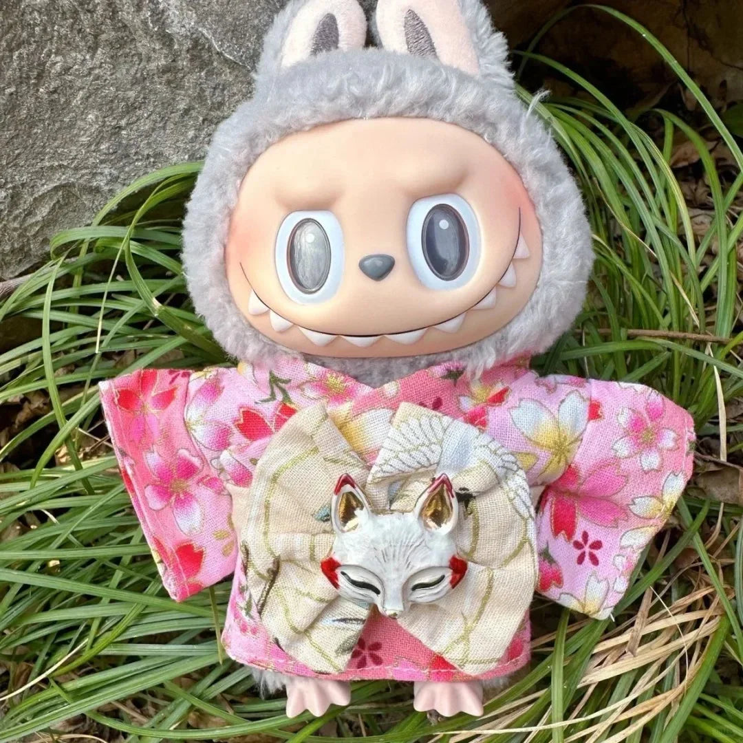 Kimono Set (Sakura Style) – Labubu Collection