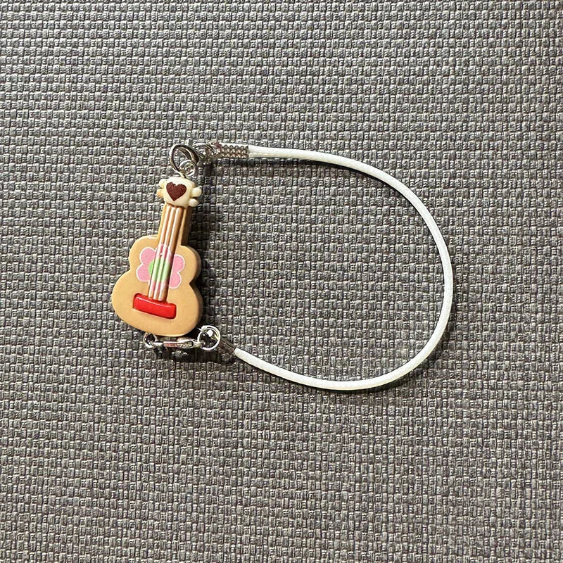 Mini Guitar Charm - Labubu Collection