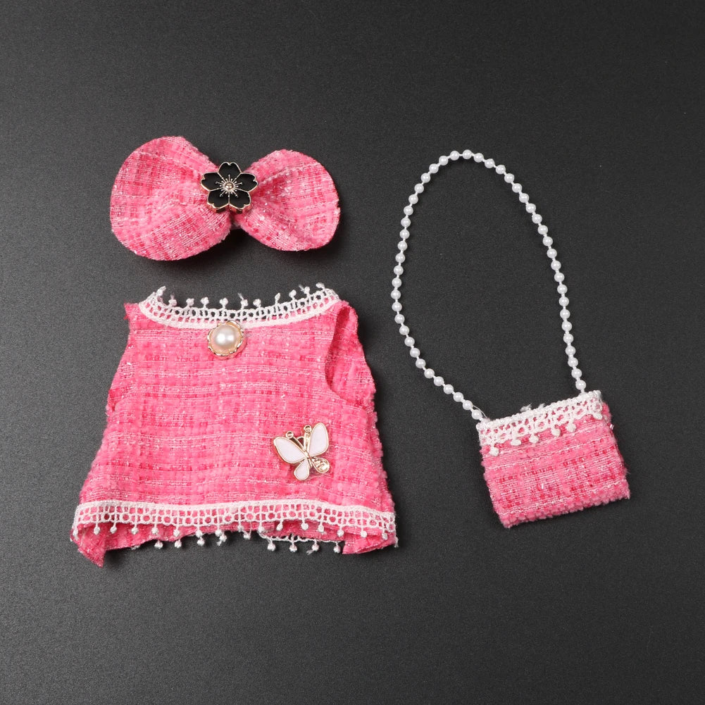 Kpop-Inspired Big Bow Outfit – Labubu Collection