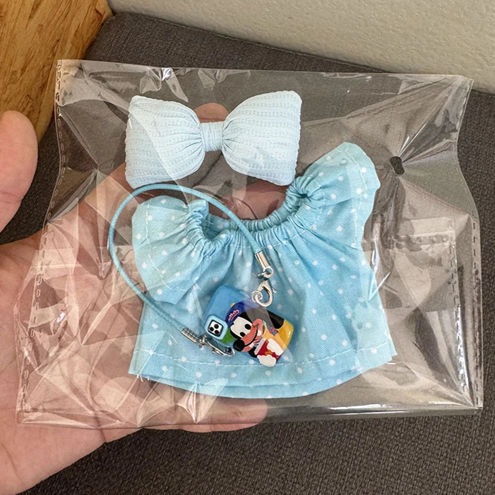 Kpop-Inspired Big Bow Outfit – Labubu Collection