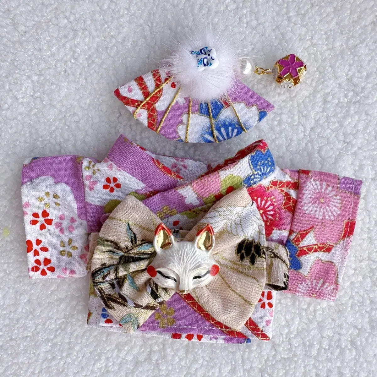 Kimono Set (Sakura Style) – Labubu Collection