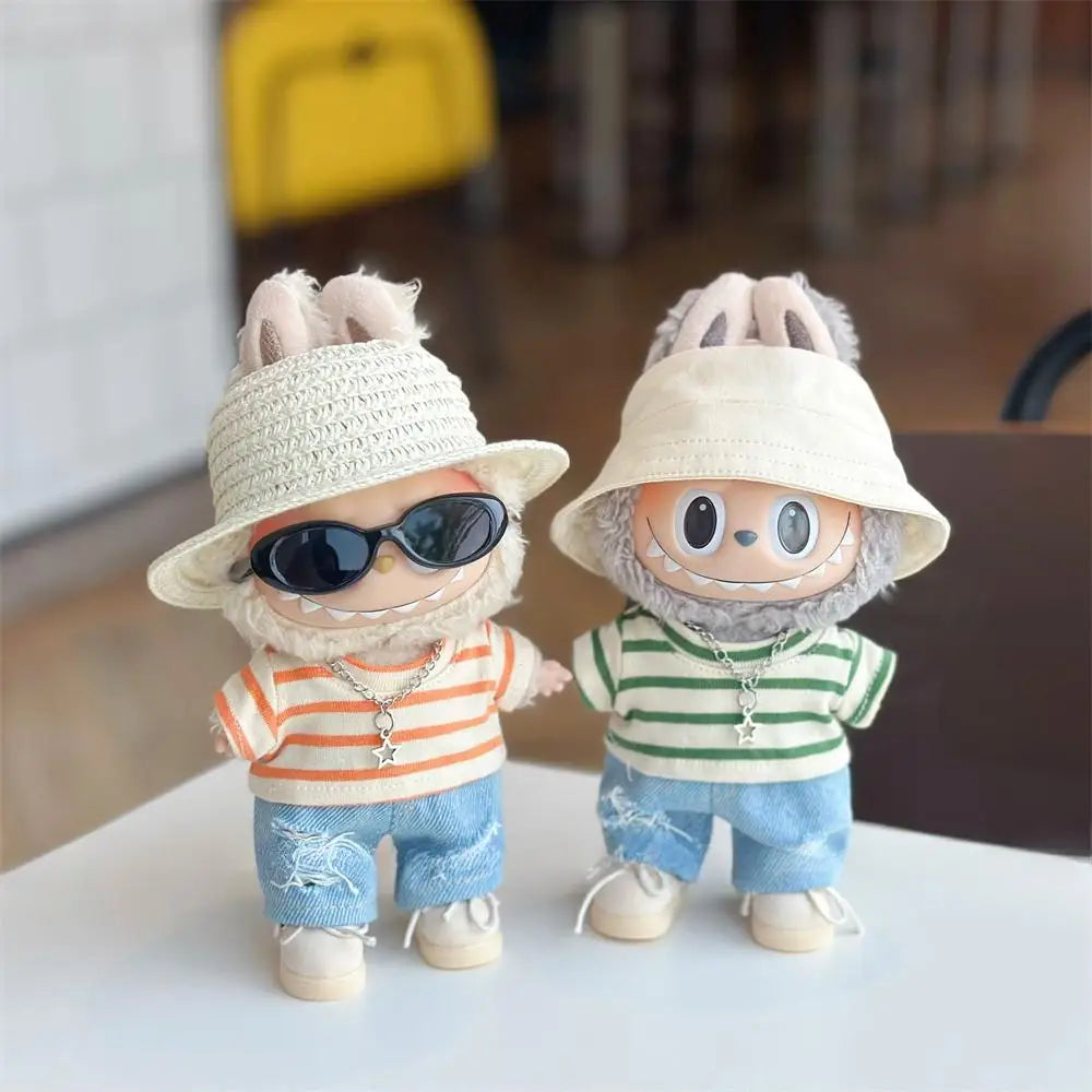 Striped Tee 3-Piece Outfit – Labubu Collection