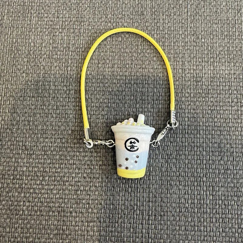 Mini Milk Tea Charm - Labubu Collection