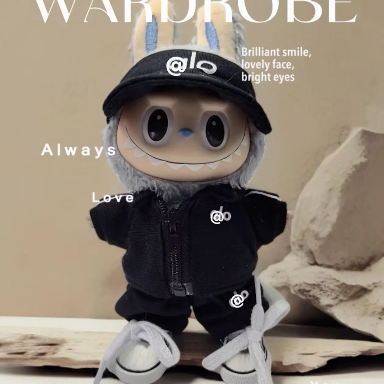 Macaron-Inspired Designer Outfit Set – Labubu Collection