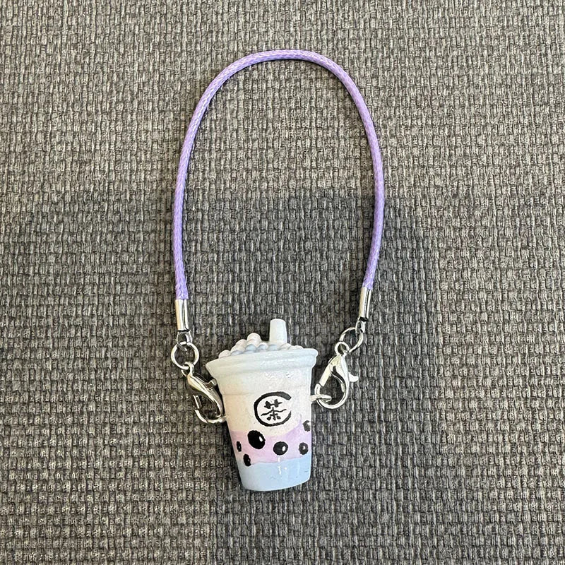 Mini Milk Tea Charm - Labubu Collection