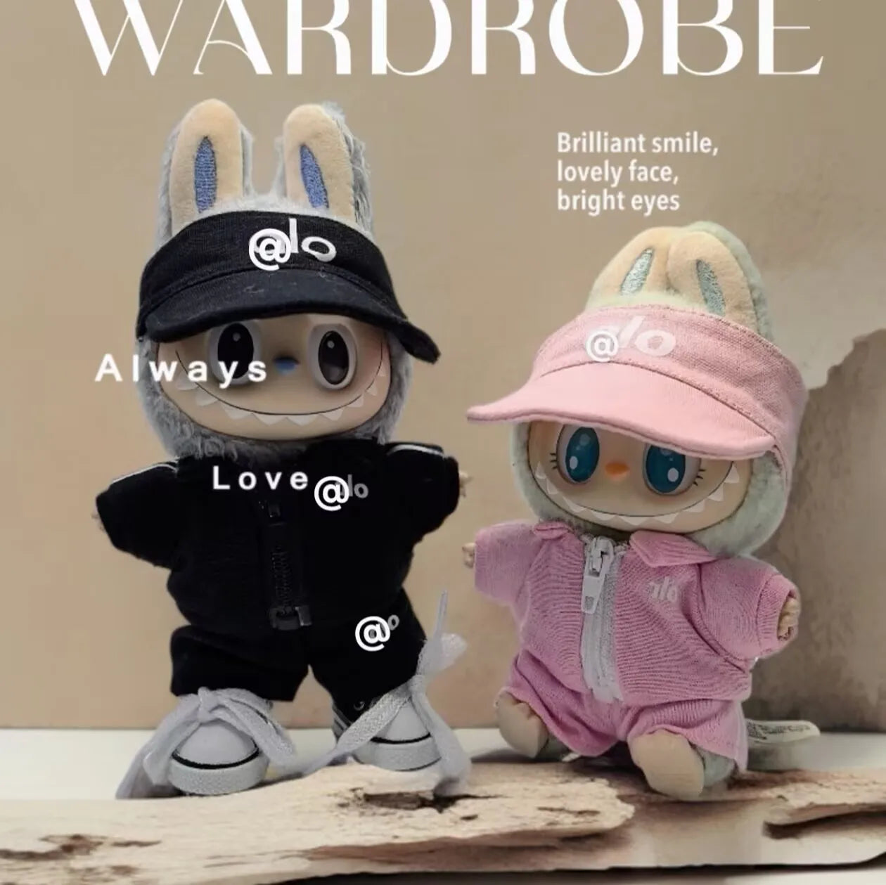 Macaron-Inspired Designer Outfit Set – Labubu Collection
