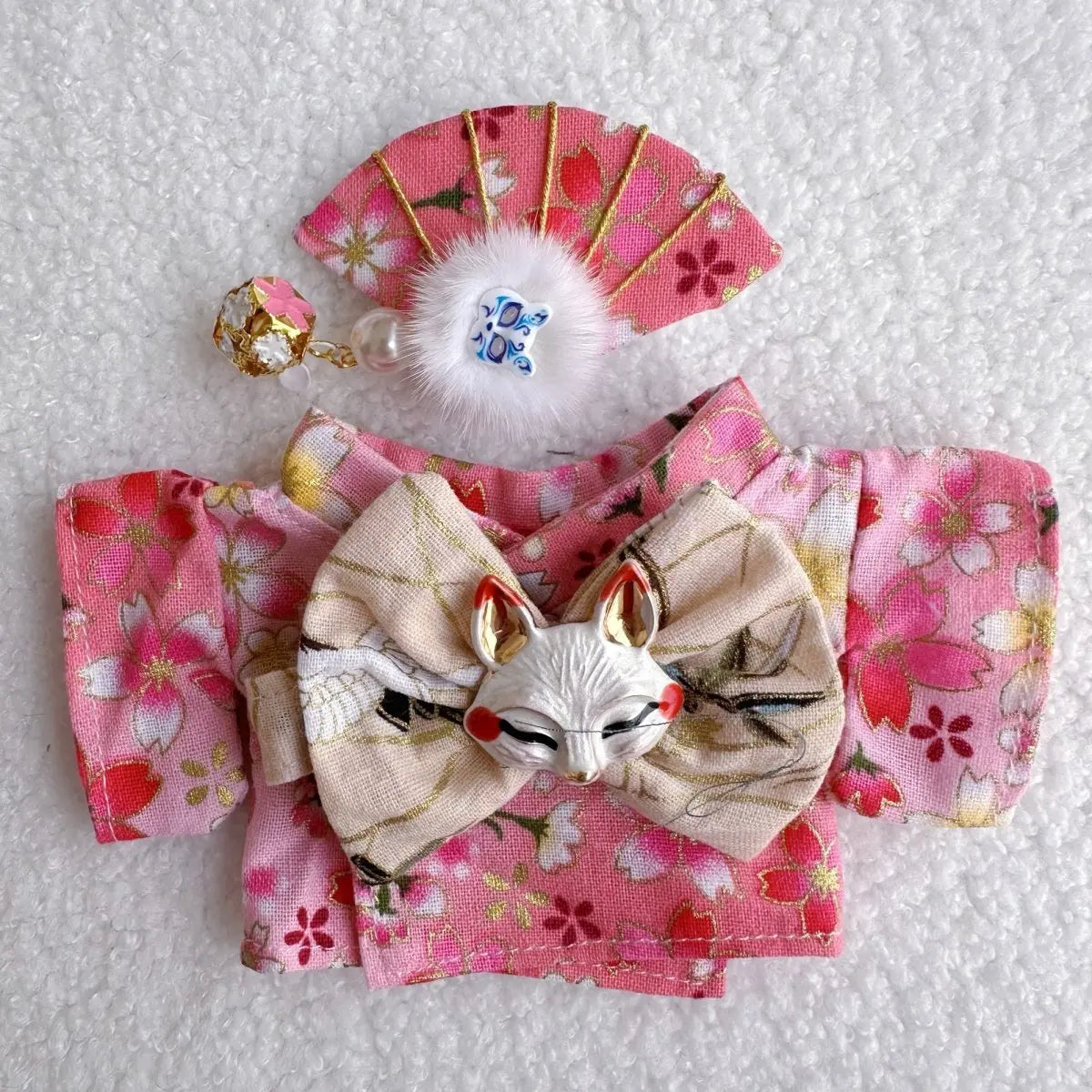 Kimono Set (Sakura Style) – Labubu Collection