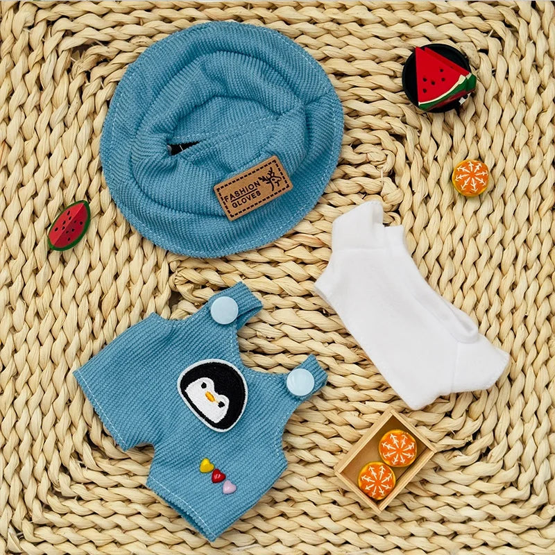 Animal Overalls Fashion Set – Labubu Collection