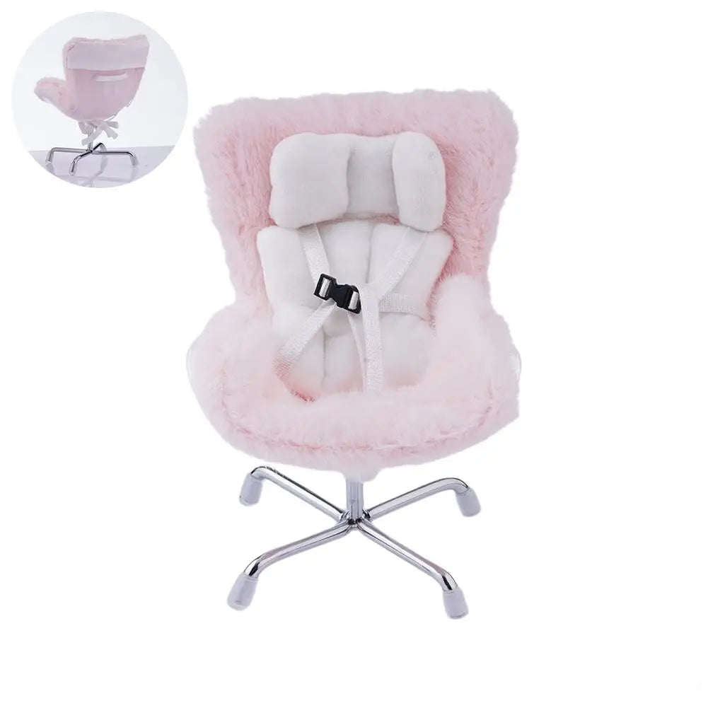 Mini Fluffy Car Safety Seat – Labubu Collection