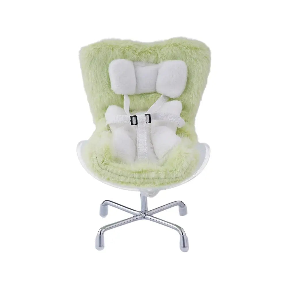 Mini Fluffy Car Safety Seat – Labubu Collection