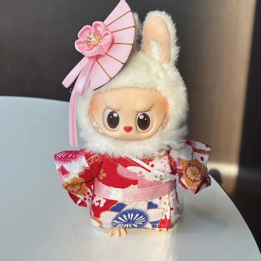 Kimono Set (Sakura Style) – Labubu Collection