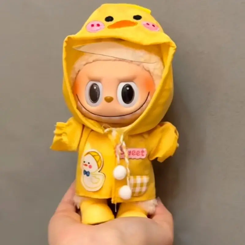 Mini Raincoat & Boots Set – Labubu Collection