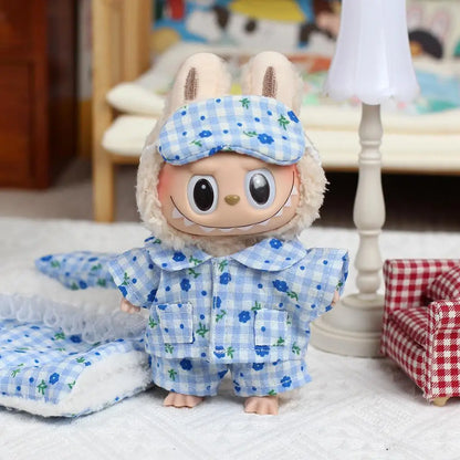 Plaid Pyjama Set  – Labubu Collection