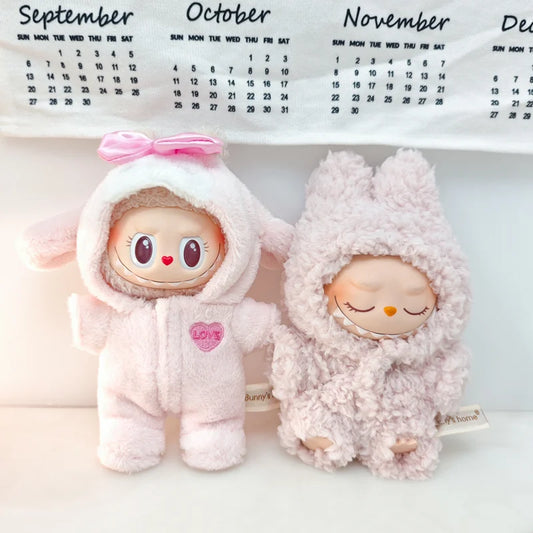 Fluffy Bunny Onesie  – Labubu Collection
