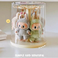 Rotating Transparent Display Stand - Labubu Collection