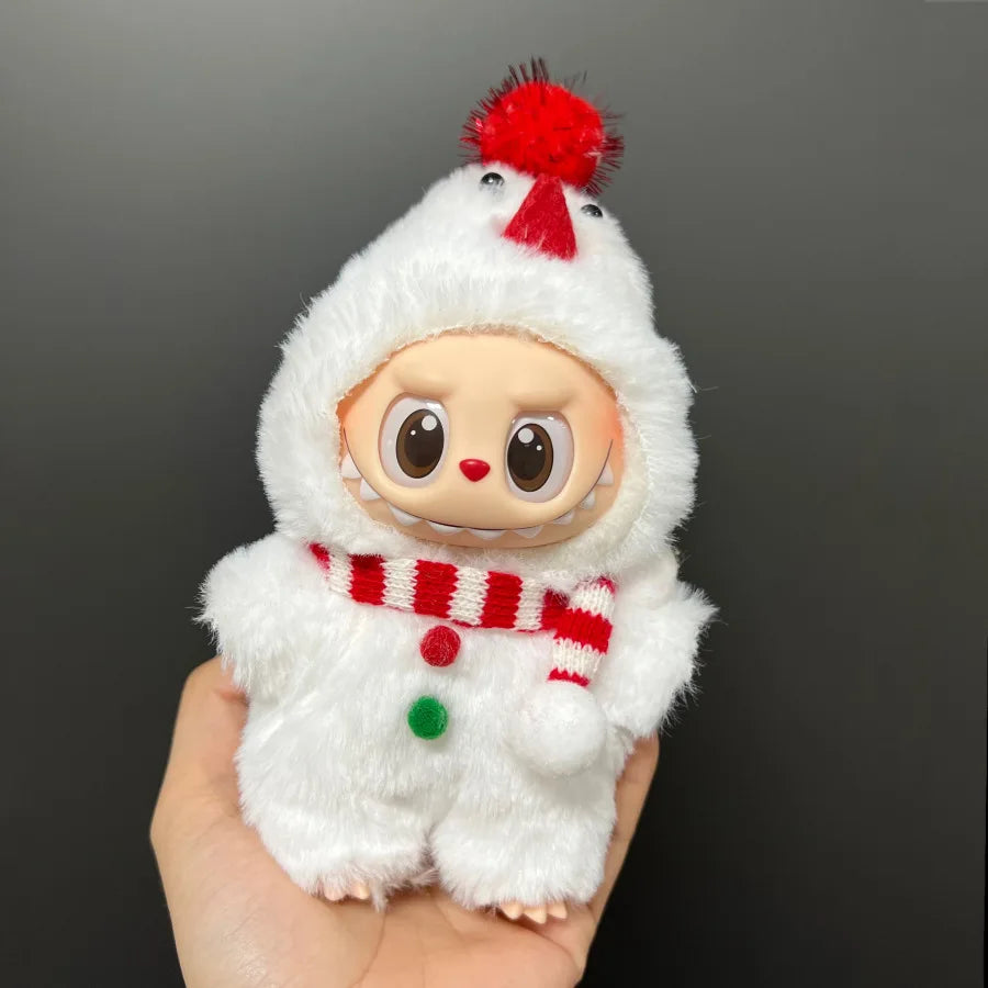 Snowy Puff White Suit - Labubu Colection