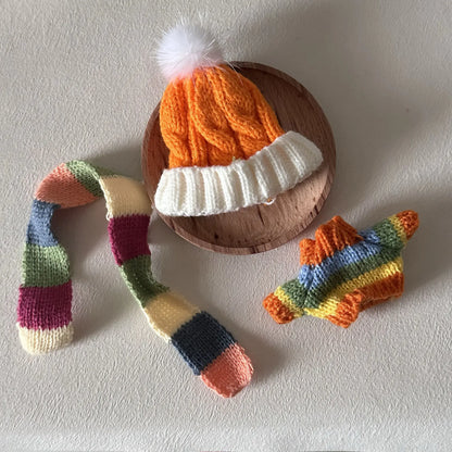 Festive Sweater & Scarf Set (Christmas Edition) - Labubu Collection