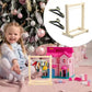 Mini Wooden Clothes Hanger Set - Labubu Collection