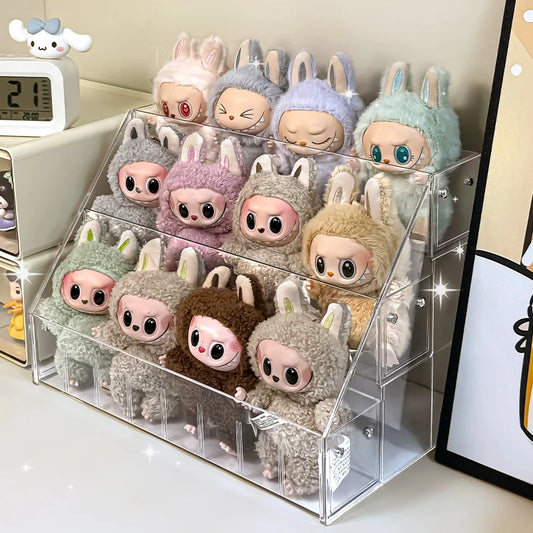 Clear Desktop Display Case - Labubu Collection