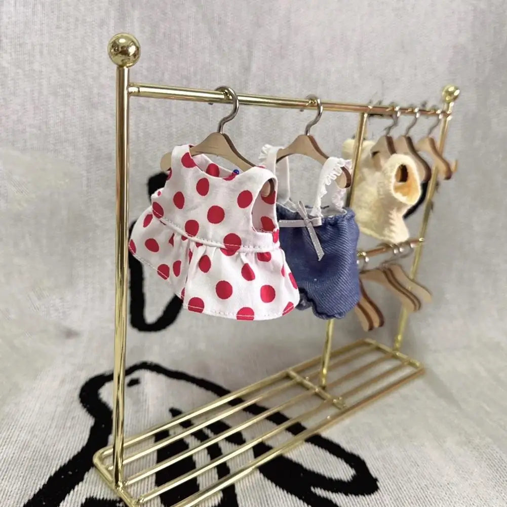 Metal Clothes Display Stand Set - Labubu Collection