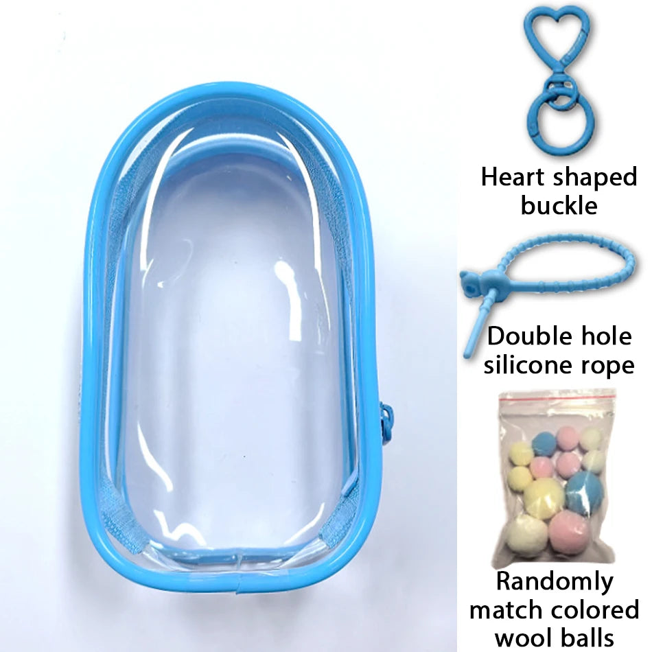 Mini Transparent Protector Case - Labubu Collection