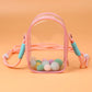 Clear Labubu Travel Bag