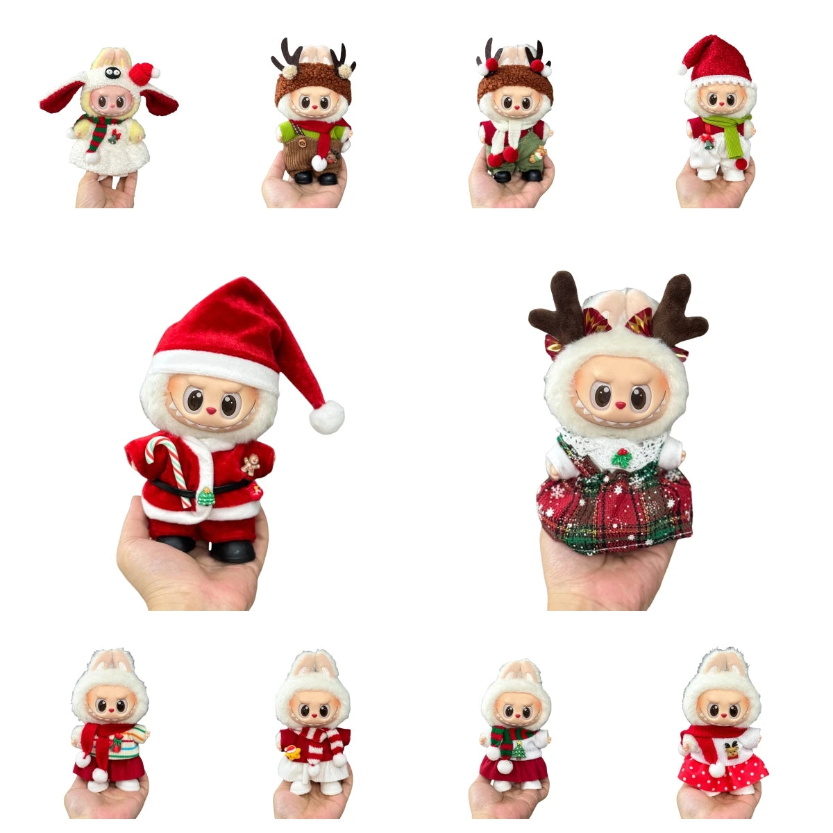 Cosy Christmas Knitted Sweater - Labubu Collection