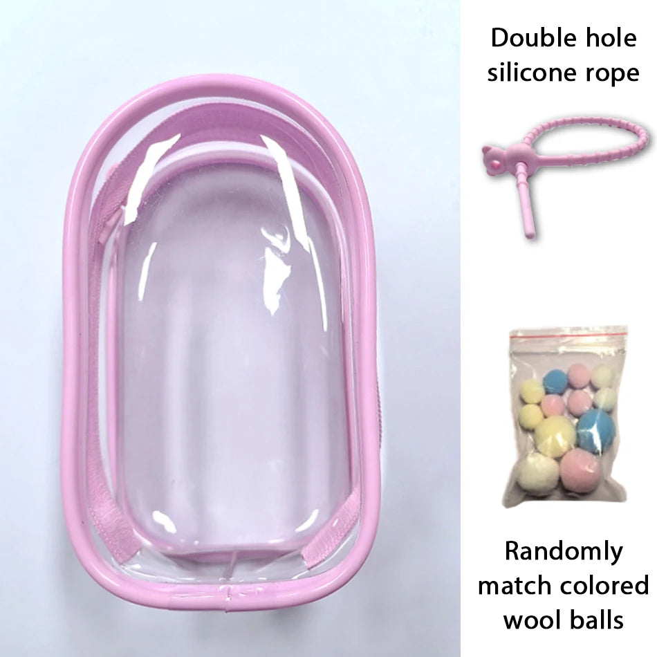 Mini Transparent Protector Case - Labubu Collection