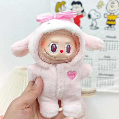 Fluffy Bunny Onesie  – Labubu Collection