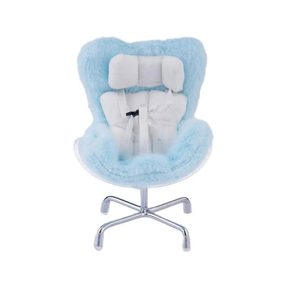 Mini Fluffy Car Safety Seat – Labubu Collection
