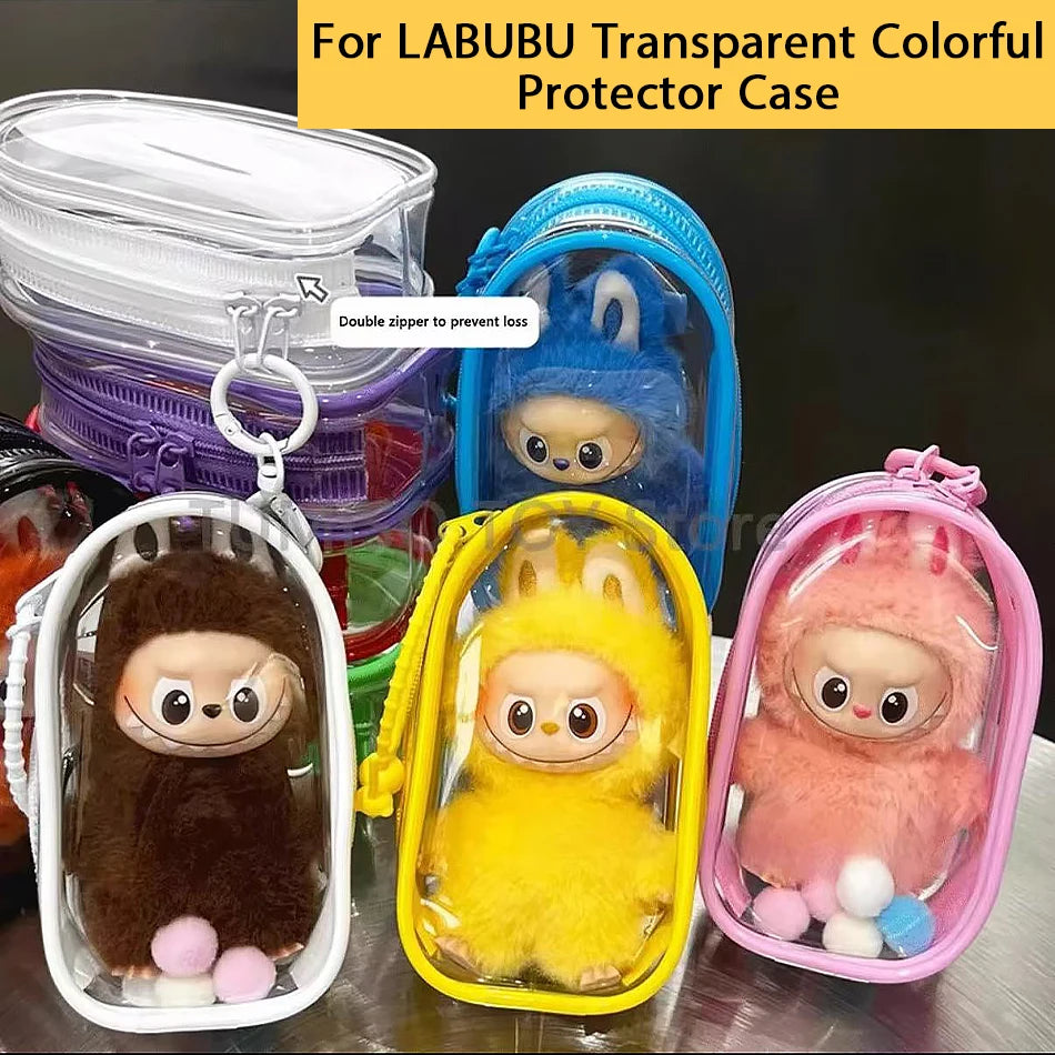 Mini Transparent Protector Case - Labubu Collection
